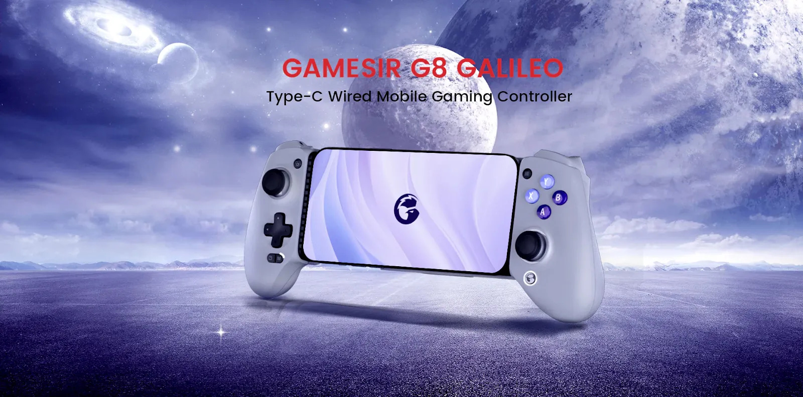 Геймпад GameSir G8 Galileo для смартфона и ПК с Hall Effect джойстиками и USB-C